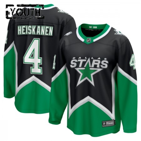 Lasten NHL Dallas Stars Pelipaita 2025-26 Fanatics Premium Miro Heiskanen Alternate Musta
